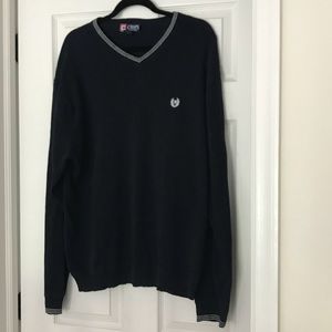 Navy Blue Chaps Lightweight Men’s Sweater